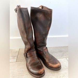 FRYE KNEE HIGH BOOTS Veronica Slauch